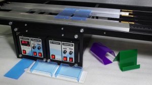 Термодизайнер® s-Master1000 в действии. Гибка оргстекла 2 мм.