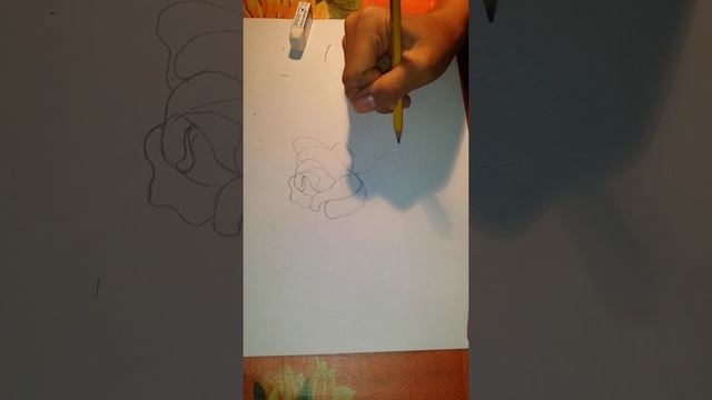 Как рисовать Розу !!! смотреть онлайн