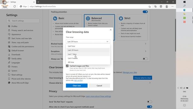 How to reset Microsoft Edge and Clear Browsing Data смотреть онлайн
