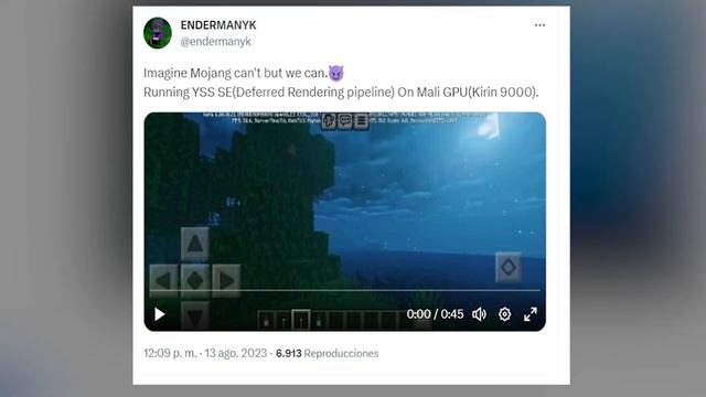 SHADER OPTIMIZADOS AL FIN EN MINECRAFT PE 1.20 SHADERS GRAPHICS UPDATE (Android, Xbox, PC) смотреть онлайн