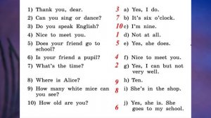 Rainbow English 3-2, Unit 7 Step 4, Английский язык 3 класс ч.2, Афанасьева.