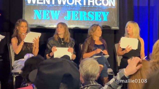 Wentworth Con NJ Day 2 Group Panel - Danielle, Kate, Libby & Jacquie