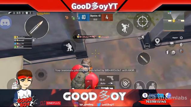 PUBG MOBILE 1.0 New Era & Call of Duty LIVE Stream /GoodBoy YT смотреть онлайн