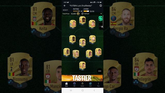 Luis Diaz FUT Ballers SBC SOLUTION - FIFA 23 смотреть онлайн