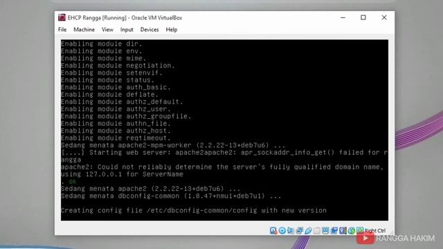 KONFIGURASI, INSTALLASI, DAN UJI/CEK EHCP DI DEBIAN 7 | VIRTUALBOX смотреть онлайн