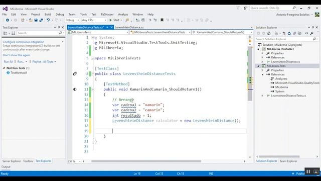 Creando pruebas unitarias en Visual Studio смотреть онлайн