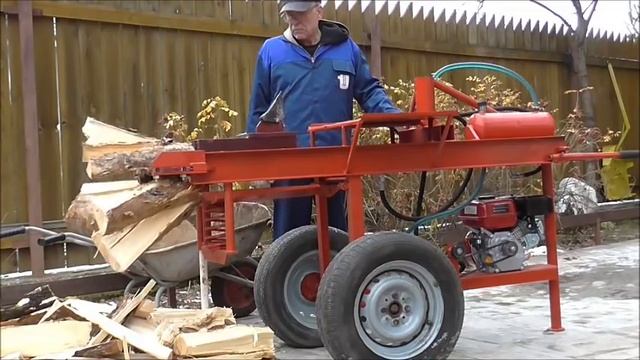 Дровокол универсальный гидравлический " Друг 2Д" смотреть онлайн