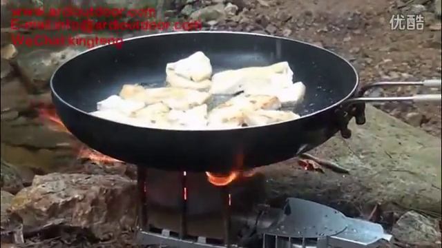 BRS-116戶外便攜柴火爐Outdoor portable wood stove смотреть онлайн