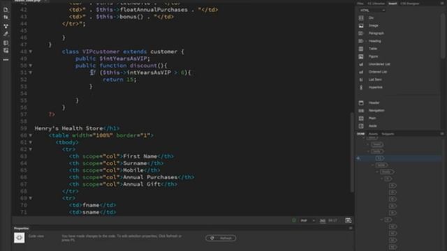 PHP Objects Practice SAC for Unit 3 смотреть онлайн