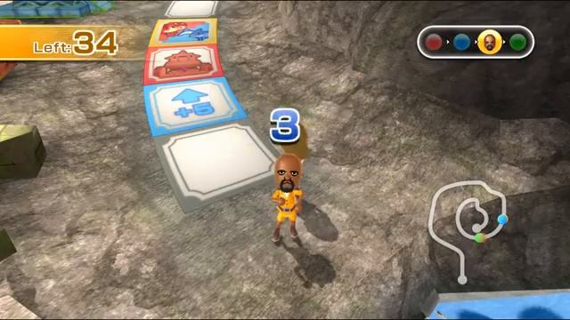 Wii Party - Board Game Island (3 Players, Myrte vs Leon vs Noa vs Matt) смотреть онлайн