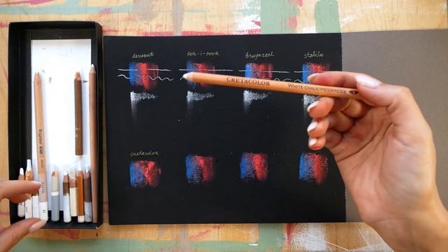 ВСЕ О БЕЛЫХ ПАСТЕЛЬНЫХ КАРАНДАШАХ смотреть онлайн