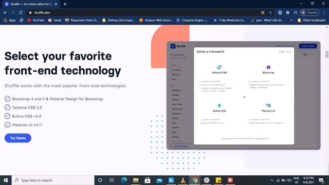 Create templates for Tailwind, Material UI, Bootstrap, and Bulma in minutes смотреть онлайн