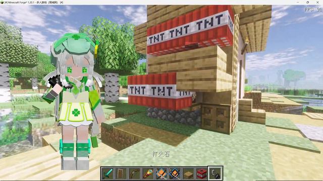 为什么要在大腿上练字啊【ysm可妲模型更新】