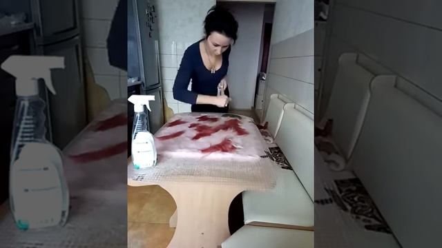 Раскладка вискози на шарф хомут ,снуд шарф труба из шерсти .Валяний шалик хомут із вовни. смотреть онлайн