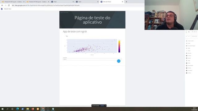 Módulo 16 - Aula 03: Site rápido de aplicativo: Colab + Ngrok + Google Sites смотреть онлайн