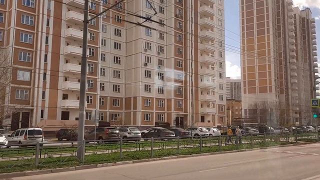 Поездка на троллейбусе Тролза по 5 маршруту в городе Подольск смотреть онлайн