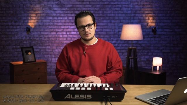 Alesis V25 MkII - универсальная миди-клавиатура смотреть онлайн
