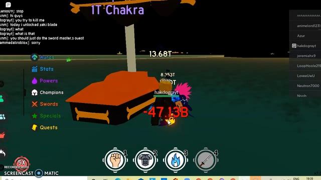 i unlocked zaki blade roblox anime fighting simulator смотреть онлайн