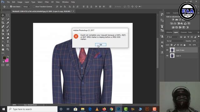 Could not complete your request because of a problem parsing the jpeg data in photoshop 2019 in urd смотреть онлайн