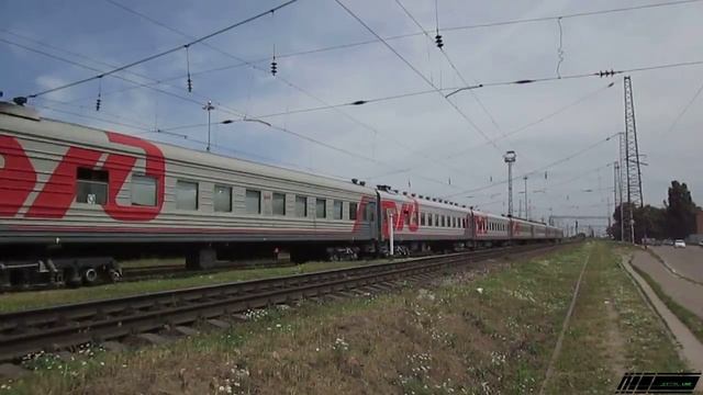 ЭП1М-404 с классными вагонами смотреть онлайн
