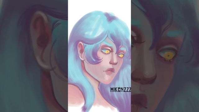 Рисуем Долору из Комикса Оригами #comix #manga #oc #speedpaint смотреть онлайн