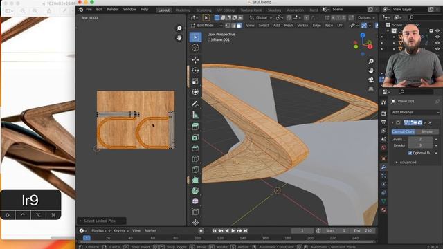 BLENDER UV развертка | мебель в Blender | Уроки по дизайну интерьера смотреть онлайн