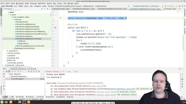 Java Threads смотреть онлайн