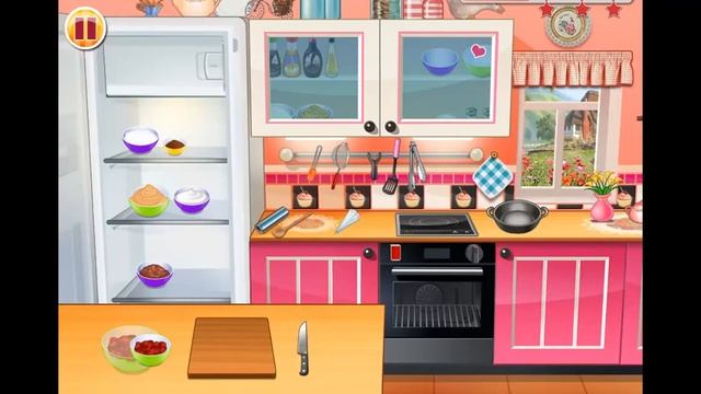 ИГРА Кухня Сары шоколадные кексы с малиной (Sara’s Cooking Class Raspberry Chocolate Cupcakes game) смотреть онлайн