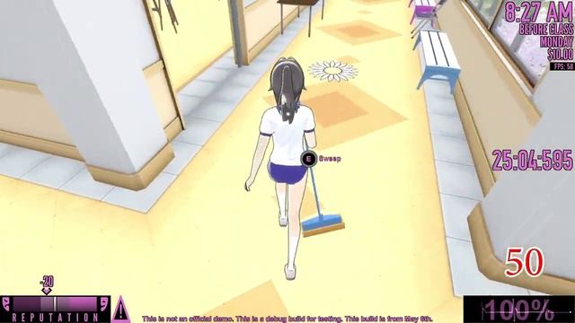 COMPLETE THE CHALLENGE FOR GENOCIDE ENDING - Yandere Simulator Challenge смотреть онлайн