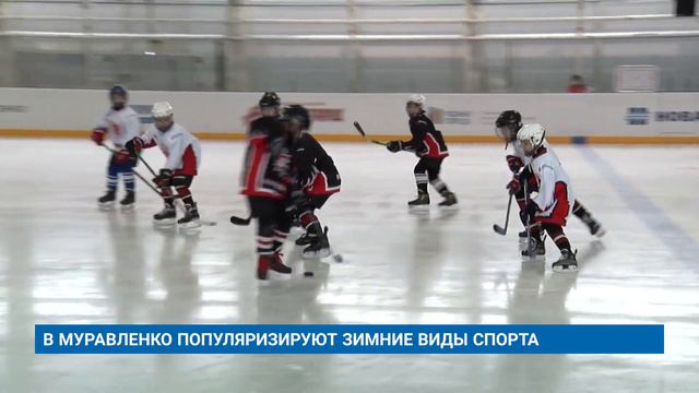 В МУРАВЛЕНКО ПОПУЛЯРИЗИРУЮТ ЗИМНИЕ ВИДЫ СПОРТА смотреть онлайн