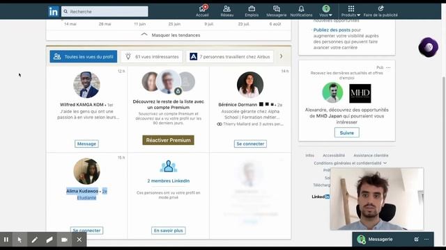 Comment savoir QUI a CONSULTÉ mon profil Linkedin ? смотреть онлайн