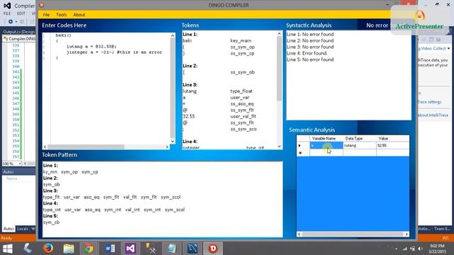 Repeated Variable Name (Correct Code#1 + Error Code #1) смотреть онлайн