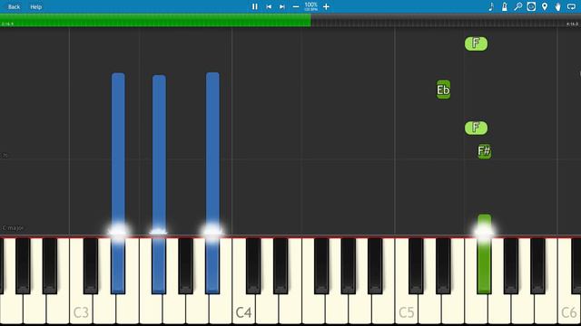 You Will Believe - Bendy and the Ink Machine Song - Komodo Chords - Piano Tutorial / Cover смотреть онлайн