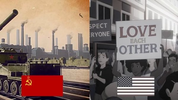 SOVIET ARMY AD vs US ARMY AD