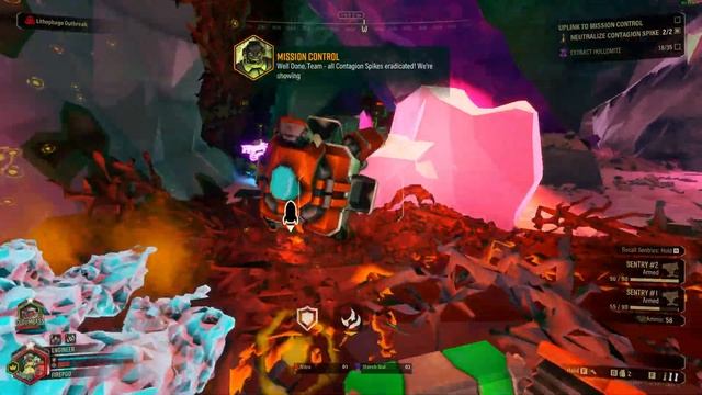 Deep Rock Galactic - Salvage Operation in Petrified Nightmare - Engineer & Gunner смотреть онлайн