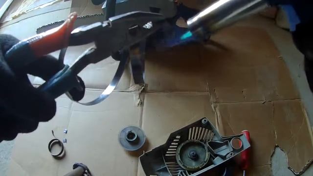 Ремонт пружины бензопилы Интерскол ПЦБ смотреть онлайн