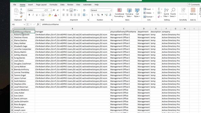 Export and Update Users in Active Directory смотреть онлайн