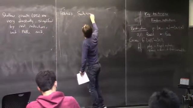 Random Restrictions and AC0 Circuit Lower Bounds: Graduate Complexity Lecture 18 at CMU смотреть онлайн