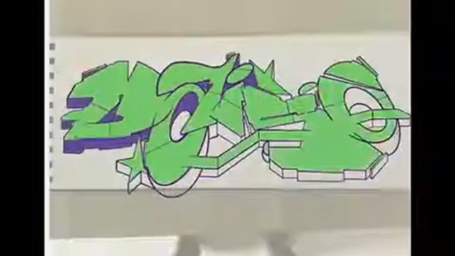 Daiso | Procreate Graffiti Sketch | Episode 55 смотреть онлайн