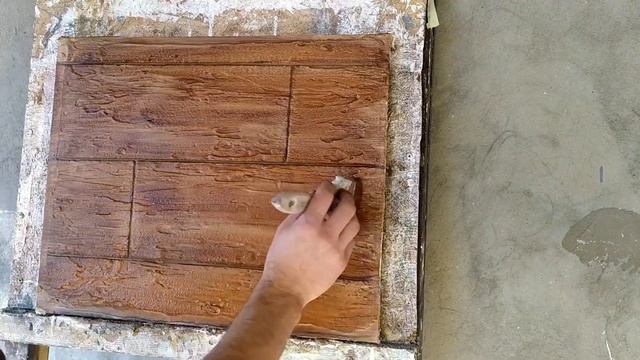 ШИКАРНЫЙ Вариант для Цоколя Дома Декоративная Штукатурка из Плиточного Клея смотреть онлайн