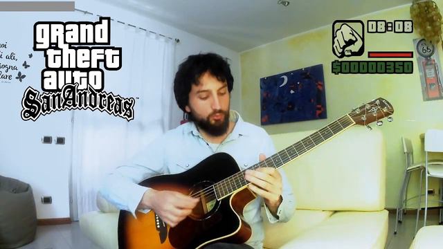 GTA San Andreas on ACOUSTIC GUITAR смотреть онлайн