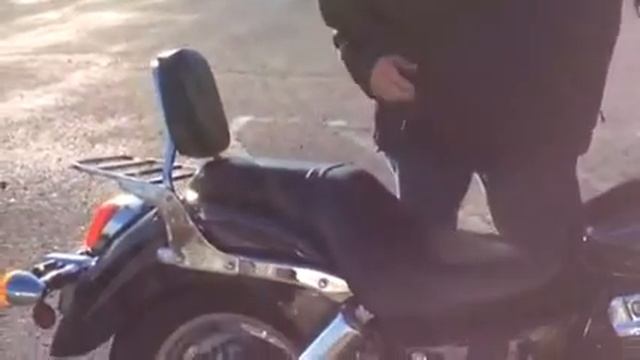 2000 Honda Shadow 1100 Sabre Walk-around Video