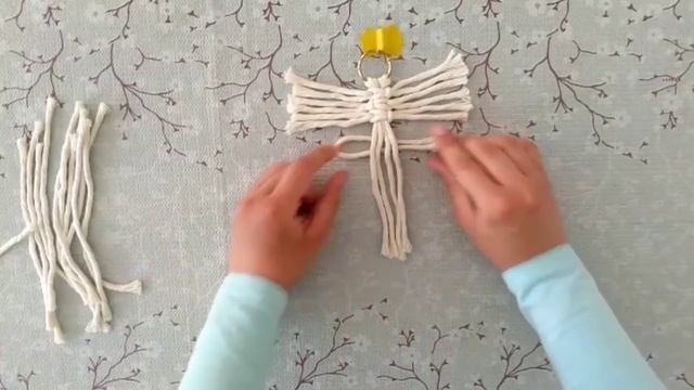 Makrome Tüy Yaprak Yapımı / Makrome Anahtarlık Yapımı смотреть онлайн