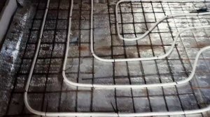 Теплый пол в бане своими руками