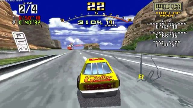 Daytona USA Advanced Course смотреть онлайн
