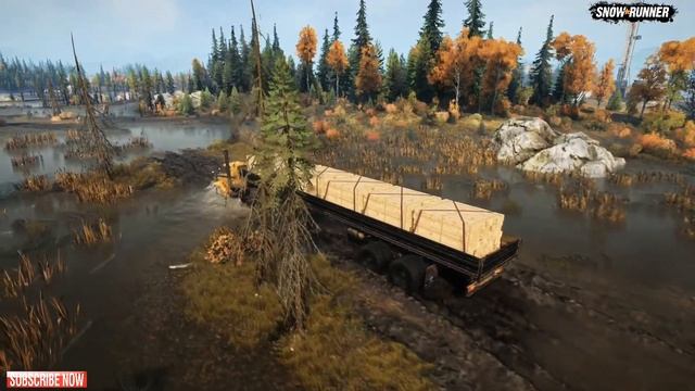 New Truck Freightliner M916A1 TT In SnowRunner Phase 5 Update смотреть онлайн