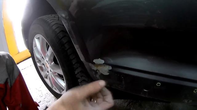 Локальный ремонт Porsche Cayenne!!! смотреть онлайн