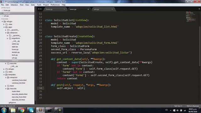 17.- Curso Django - CRUD con dos formularios Parte 1 смотреть онлайн
