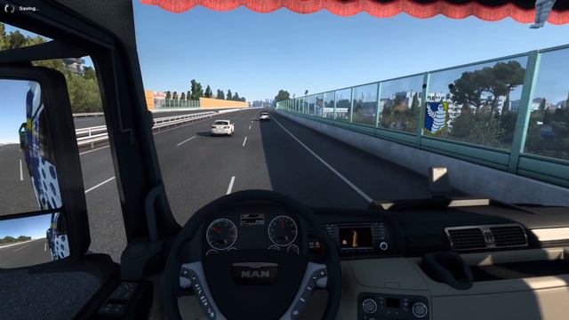 ETS 2 - 8x4 MAN TGX Transporting a Locomotive Part 1 смотреть онлайн