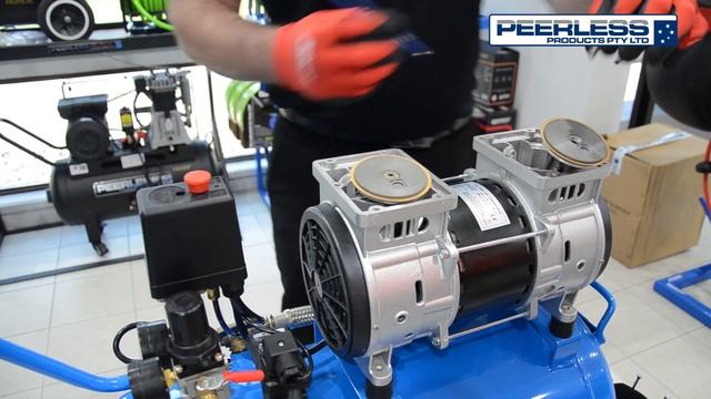 Servicing your Peerless Products Oil-less Air Compressor